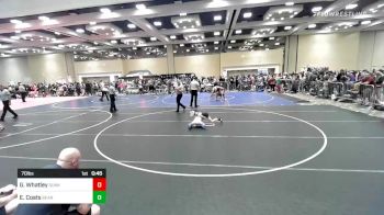 70 lbs Consi Of 8 #2 - Gavin Whatley, Sunkist Kids/Monster Garage vs Easton Coats, Bear Cave WC