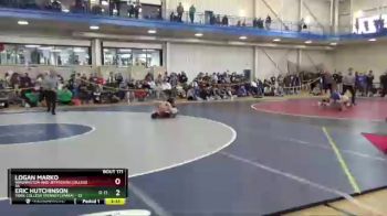 157 lbs Quarterfinal - Eric Hutchinson, York College (Pennsylvania) vs Logan Marko, Washington And Jefferson College