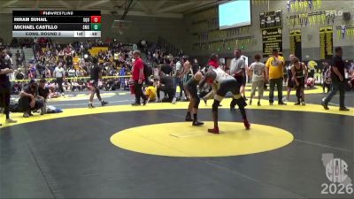 122 lbs Cons. Round 3 - Michael Castillo, Smedberg Middle School vs Hiram Suhail, Squad