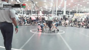 108 lbs 3rd Place - Nathan Schuman, Mat Assassins Black - HSC vs Arav Pandey, Prestige Worldwide Blue - HSC