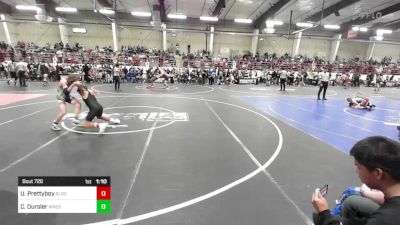 123 lbs Semifinal - Uryiah Prettyboy, Bloomfield Youth Wrestling vs Cooper Oursler, Wrestling Academy Of The Rockies