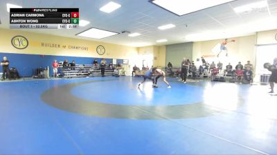 52.5kg Round 1 - Adrian Carmona, Community Youth Center - Conco vs Ashton Wong, Community Youth Center - Conco