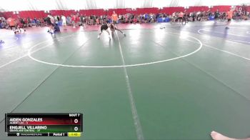 144 lbs Round 3 (6 Team) - Aiden Gonzales, Albert Lea vs Engjell Villarino, Grayslake Central