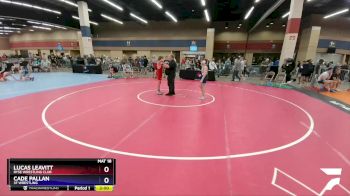 94 lbs Semifinal - Lucas Leavitt, Ryse Wrestling Club vs Cade Pallan, 3F Wrestling