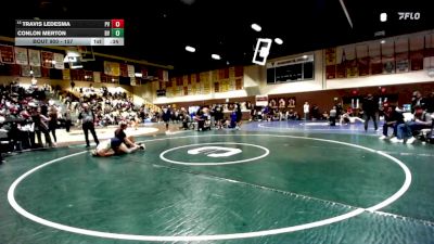 157 lbs Cons. Round 4 - Conlon Merton, Bonita Vista vs Travis Ledesma, Paloma Valley