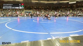 Consolation - Kiya Hartfield 3, OKC Saints Wrestling vs Wynter Jones, Cowboy Wrestling Club