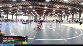 84 lbs Rd# 4- 2:00pm Friday Final Pool - Ben Howenstein, Iowa Black vs Myles Terrell, Cali Red