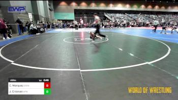 49 lbs Quarterfinal - Cyborg Marquez, Grant County Elite vs Jayden Crisman, All-Phase Wrestling