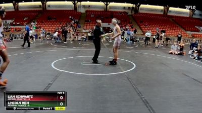 130 lbs Round 7 (8 Team) - Leo Schreiber, Armory Athletics vs Luke Watson, Pursuit WC