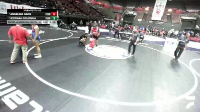 1st Place Match - Angelina Jiang, Creighton School Of Wrestling Club vs Jestinah Solomua, Panthers Academy Of Wrestling