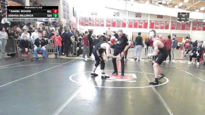 157 lbs Consi Of 4 - Daniel Woods, Wellesley vs Joshua Millerick, Taunton