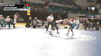 138 lbs Consi Of 4 - Grady Brewer, Ashley Ridge vs Jamison Smithers, Clover