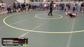 144 lbs Cons. Round 3 - Ivan Shockley, Juneau Youth Wrestling Club Inc. vs Eliot Klinger, Juneau Youth Wrestling Club Inc.