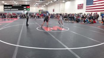 133 lbs Cons. Round 2 - Quinton Anderson, Minneota vs Levi Kraft, Marshall