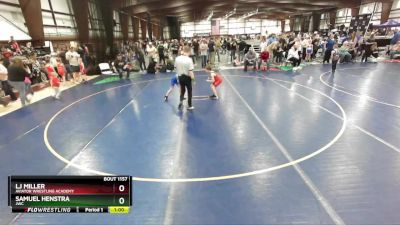 69 lbs Cons. Round 1 - Samuel Henstra, JWC vs Lj Miller, Aviator Wrestling Academy