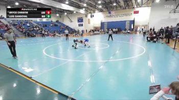 120 lbs 3rd Place Match - Luis Sandoval, Manchester vs Bryce Christie, Landstown