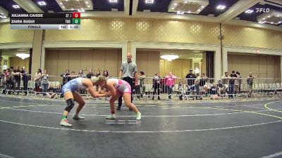 145 lbs Final - Julianna Caisse, St John Neumann vs Zaira Sugui, Too Much Mana