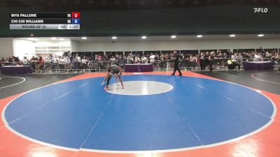 112 lbs Round Of 32 - Mya Pallone, PA vs Chi Chi Williams, GA