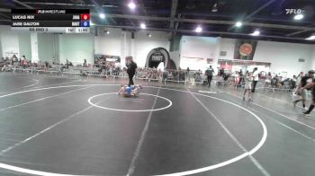 70 lbs Rr Rnd 3 - Lucas Nix, Juggernaut WC vs Jase Dalton, Mantanona TC