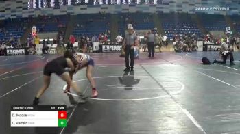 109 lbs Quarterfinal - Devyn Moore, Midwest RTC vs Lola Valdez, Thornton