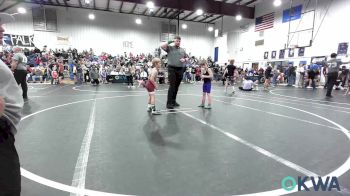 60 lbs Round Of 16 - Pearce Griffin, Coalgate Wildcat Wrestling Club vs Abram Allred, Blanchard Wrestling Club