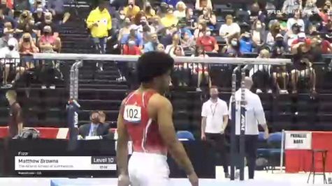 Matthew Browne - Floor, The Atlanta School of Gymnastics - 2021 USA Gymnastics Development Program National Championships