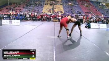 174 lbs Round 1 (16 Team) - Alex Hernandez, Southern Oregon vs Michael Scarponi, Doane University