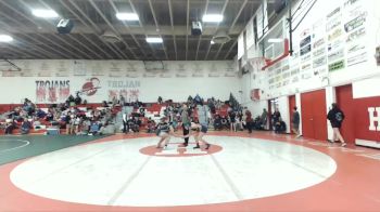 155 lbs Cons. Semi - Hailey Jacobs, Vale vs Natalia Cox, New Plymouth