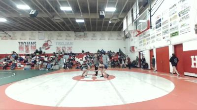 155 lbs Cons. Semi - Hailey Jacobs, Vale vs Natalia Cox, New Plymouth