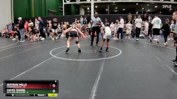 76 lbs Semis (4 Team) - Aviyahn Mills, Takedown Elite vs Hayes Daniel, Backyard Brawlers