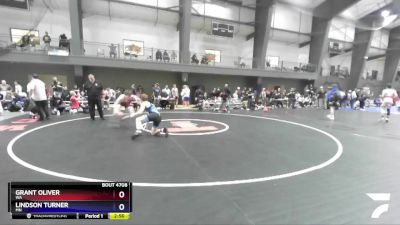 157 lbs Cons. Round 5 - Grant Oliver, WA vs Lindson Turner, MN