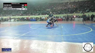 76 lbs Round Of 32 - Colter Nye, Cashion vs Covey Allen, Westmoore Wresting