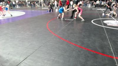 82-89 lbs Semifinal - Chanesia Harris, Punisher Wrestling Company vs Alayna Anau, Twin City Wrestling Club