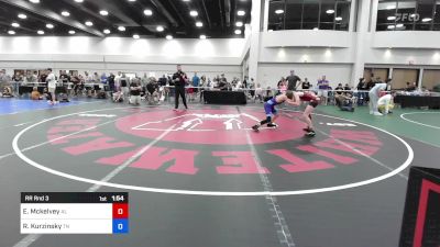 92 lbs Rr Rnd 3 - Eli Mckelvey, Alabama vs Rocklan Kurzinsky, Tennessee