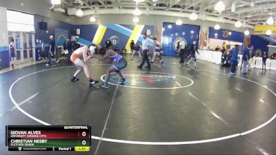 132 White Round 3 - Christian Nesby, Fletcher Senior vs Giovan Alves, University (Orange City)