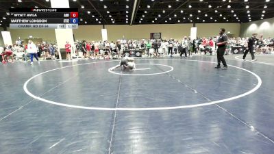 138 lbs Champ. Rd Of 64 - Wyatt Avila, Angry Fish vs Matthew Longdon, St Sebastian