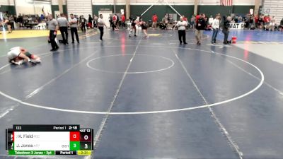 133 lbs Quarterfinal - Kolton Field, Pratt Community College vs Jacob Jones, Air Force Prep