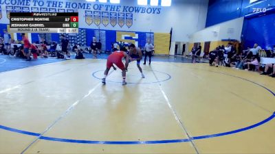 165 lbs Round 2 (8 Team) - Jeshaiah Gabriel, SOWA /HWC vs Cristopher Nonthe, Alpha WC