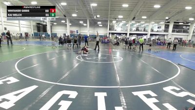 66 lbs Round Of 32 - Whitaker Gibbs, Red Roots WC vs Kai Welch, Killingly