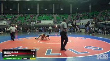 1A-4A 132 Cons. Round 4 - Trevor Wicks, Ashville vs Luis De La Cruz, Fultondale