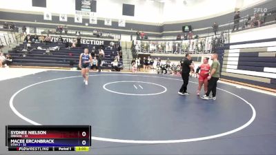 190 lbs Round 2 (4 Team) - Sydnee Nielson, Oregon vs Macee Ercanbrack, Utah 2