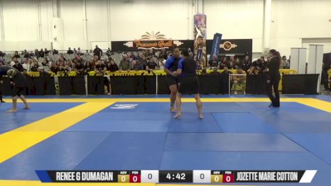 Jozette Marie Cotton vs Renee G Dumagan 2024 World IBJJF Jiu-Jitsu No-Gi Championship