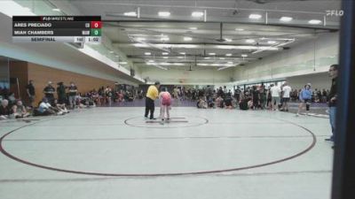 126 lbs Semifinal - Miah Chambers, MAW vs Ares Preciado, SBTC