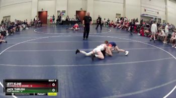 90 lbs Finals (8 Team) - Jack Thrush, Team Arizona vs Jett Kline, Oklahoma Elite Orange