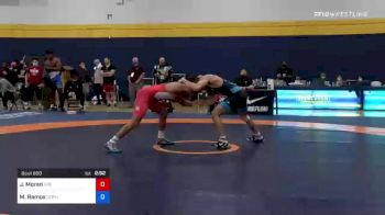 57 kg Round Of 16 - Jacob Moran, Indiana vs Matthew Ramos, Gopher Wrestling Club - RTC