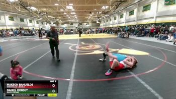 130 lbs Quarterfinal - Makson Banuelos, Sioux Falls Lincoln vs Daniel Dorsey, MVPCS Titans