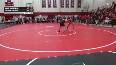 174 lbs Champ. Round 1 - Caius Harbridge, Simon Fraser (B.C.) vs Wylee Lindeen, Eastern Oregon University (OR)