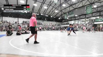 141-157 lbs Cons. Round 2 - Arian Sabu, Nighthawk WC vs Alyssa Galarza, Aurora (East Aurora)