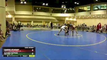 182 lbs Quarters & Wb (16 Team) - Kayden Oltman, MXW White vs Zander Spurway, Land O` Lakes Wild Things