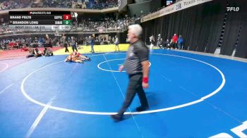 6A 215 lbs Quarterfinal - Brandon Long, San Antonio Madison vs Brand Felts, Coppell